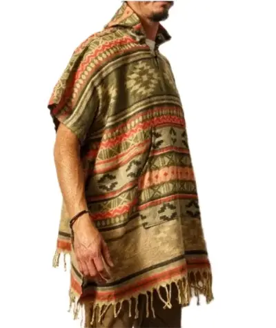 Poncho  multicolor - miniatura 4