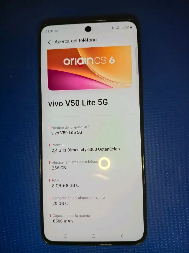 vivo V50 Lite 5G smartphone - 1