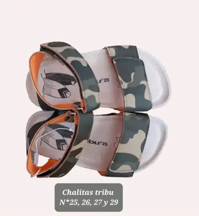 Sandalias infantiles camufladas - miniatura 1