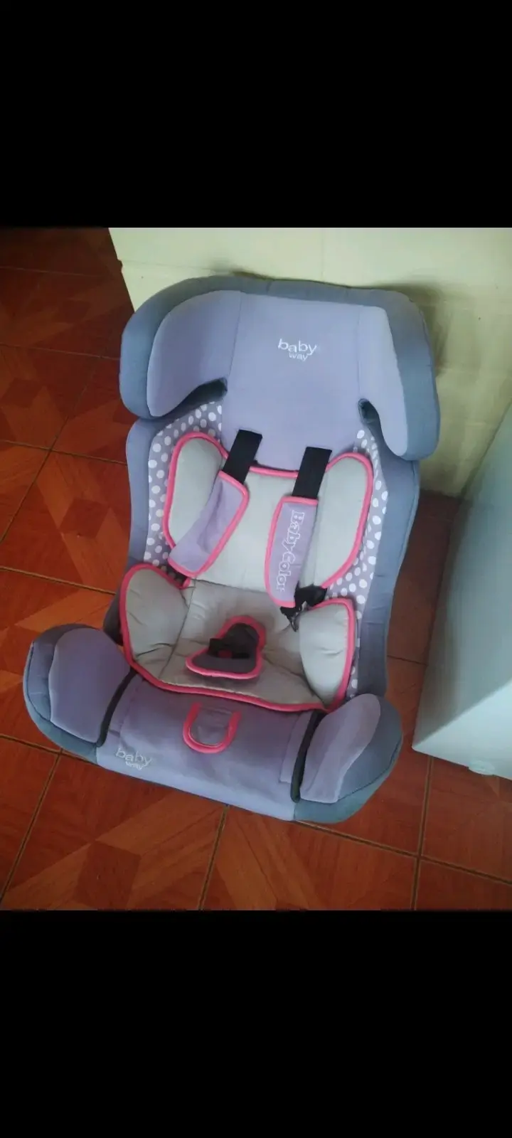 Silla de auto Baby Way gris