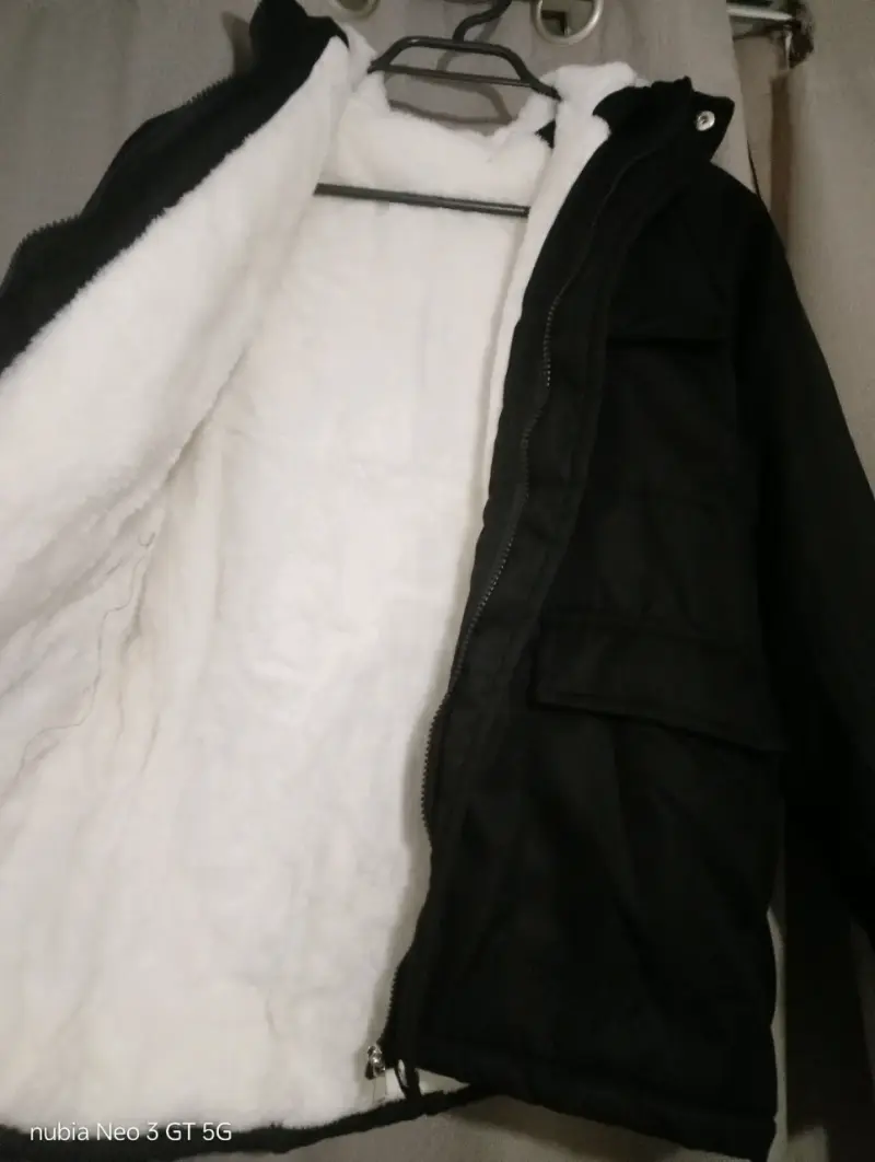 Chaqueta negra de invierno - 3