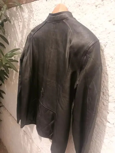 Chaqueta ecocuero hombre talla M - miniatura 4