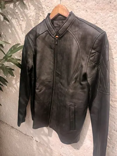 Chaqueta ecocuero hombre talla M - miniatura 6