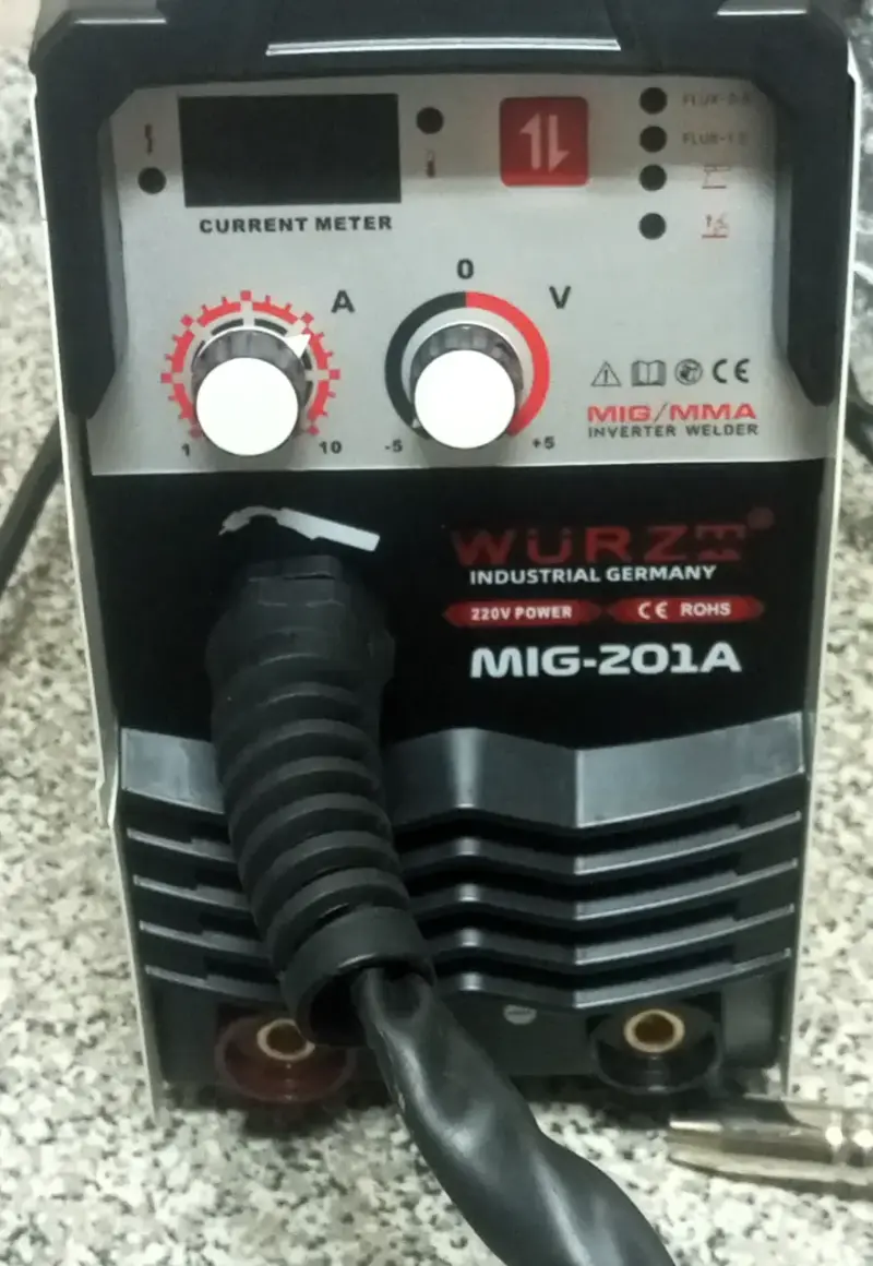 Soldadora Wurzt MIG-MMA-201A Inverter Dual PRO