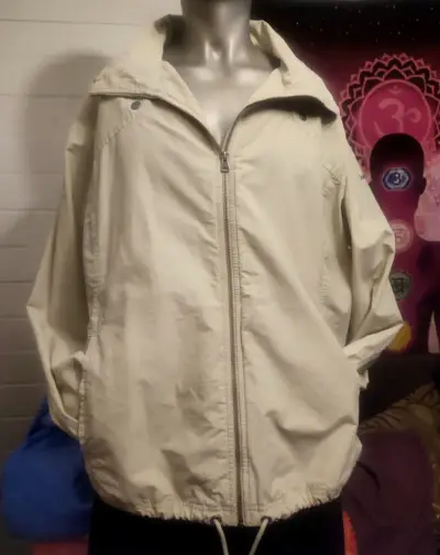 Chaqueta cortavientos hombre XXL beige Columbia - miniatura 1
