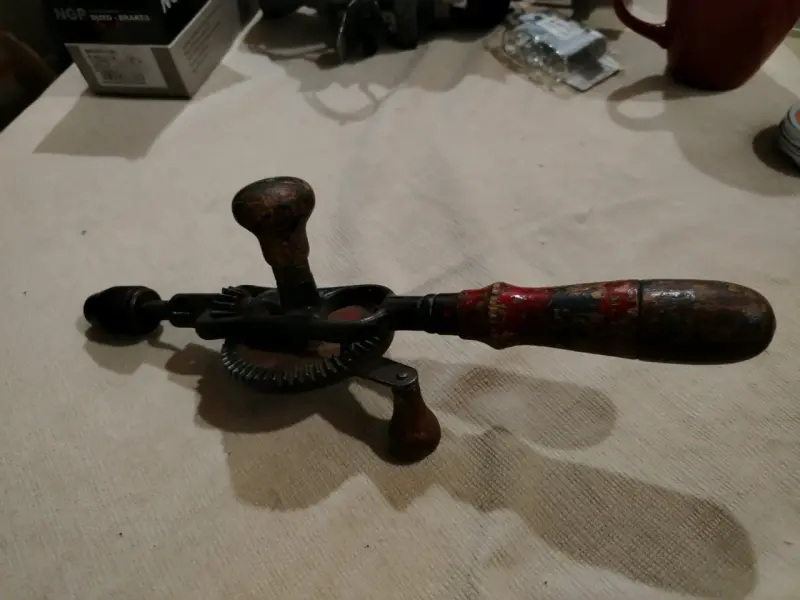 Taladro manual vintage - 4