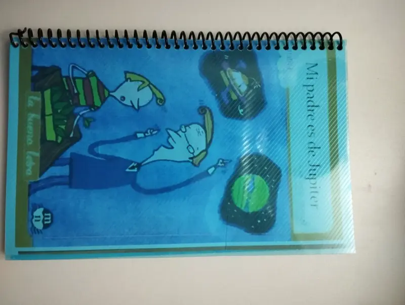 Cuaderno espiral "Mi padre es de Júpiter"