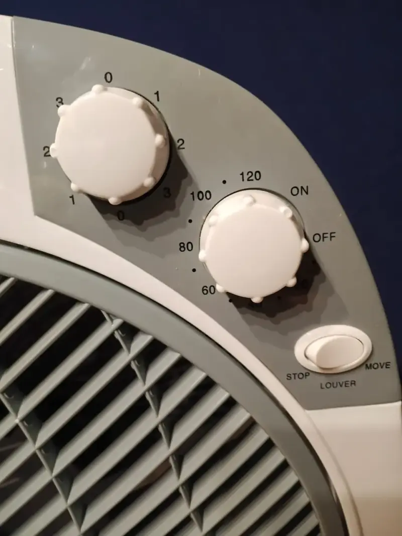 Ventilador mesa 12" diametro Nex