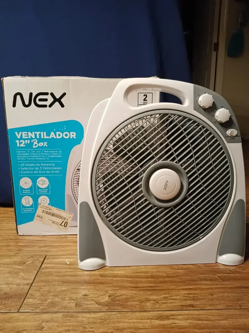 Ventilador mesa 12" diametro Nex - 3