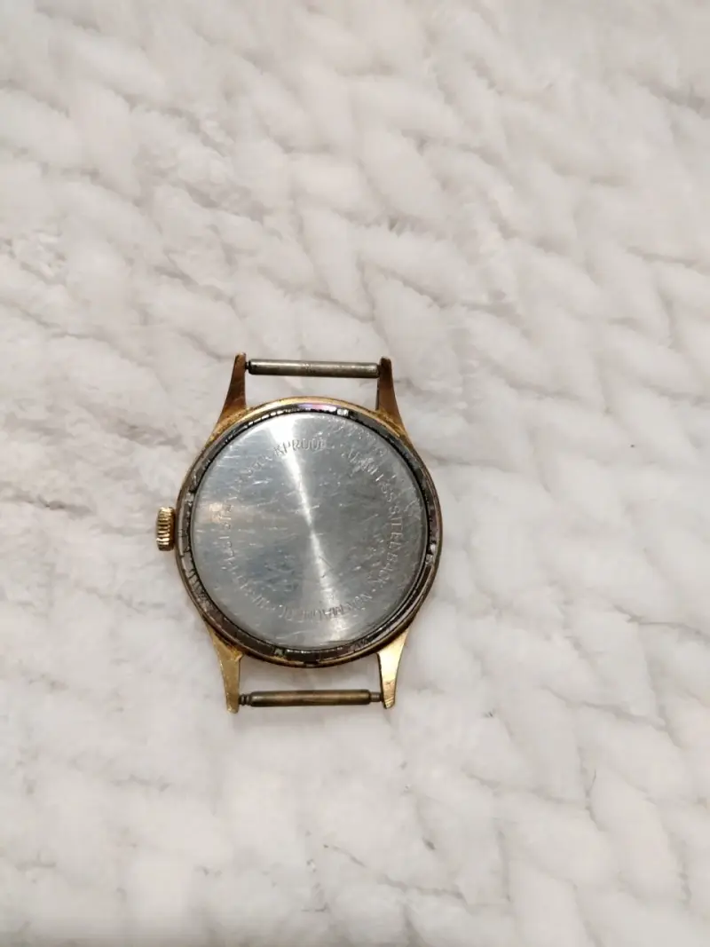 Reloj vintage de bronce - 2