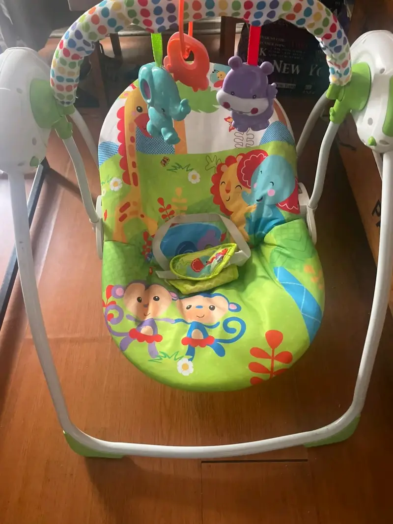 Silla mesedora de bebé unisex - 1