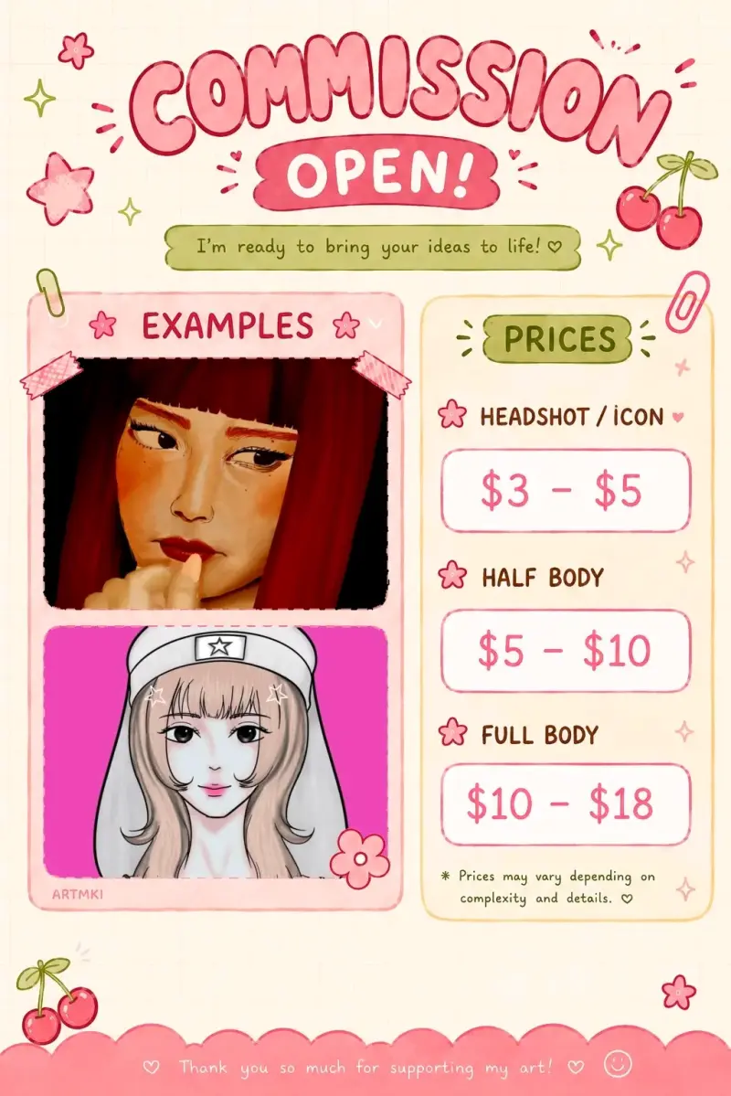 Custom Art Commissions