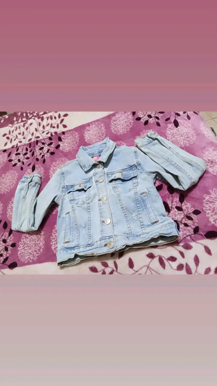 Chaqueta azul clara