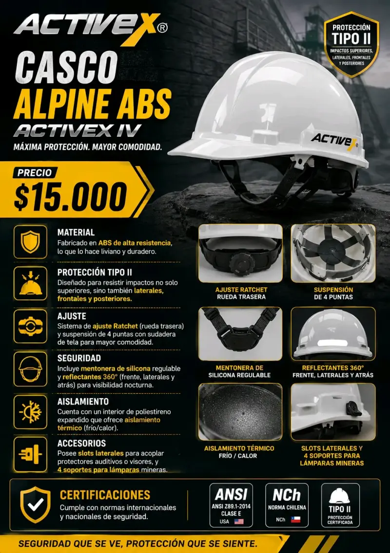 Casco Alpine ABS ActiveX IV