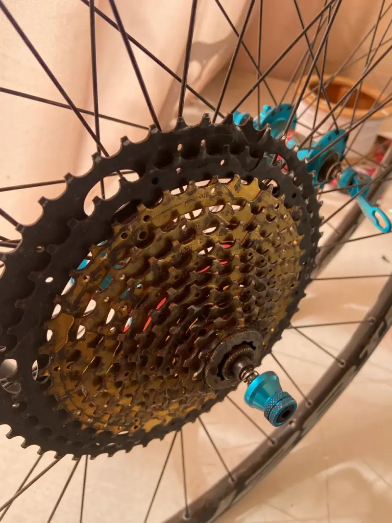 Ruedas de bicicleta con piñón - 2
