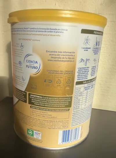 Leche NAN Supreme Pro 1. Envase 800g - miniatura 3