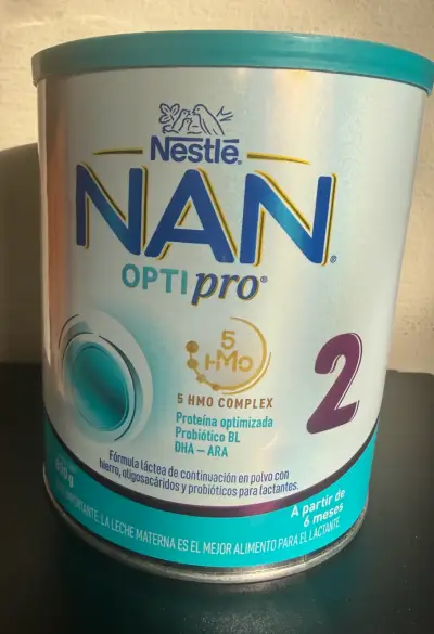 Fórmula Nan Optipro 2. Envase 800g - miniatura 1