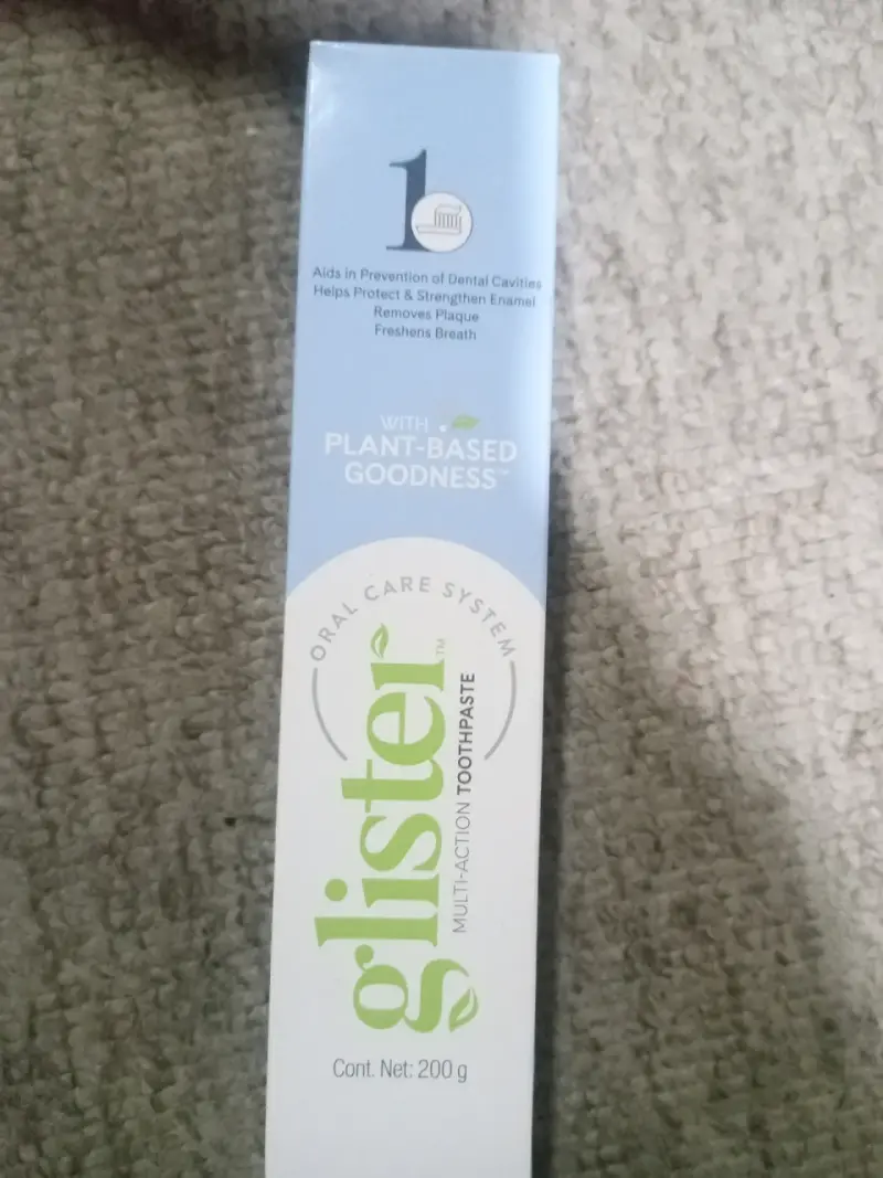 Pasta de dientes Glister 200g