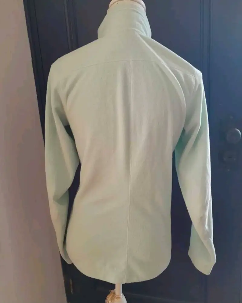Chaqueta polar verde menta - 3