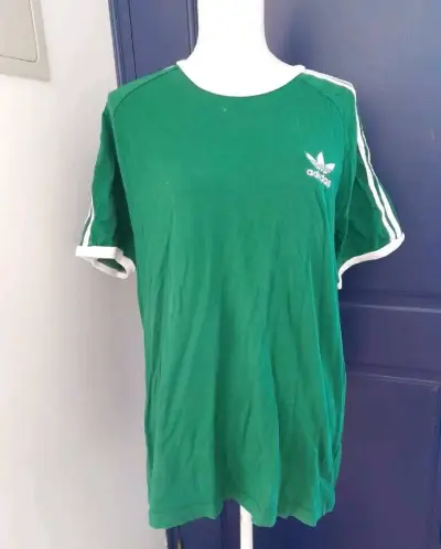 Polera verde Adidas - miniatura 1