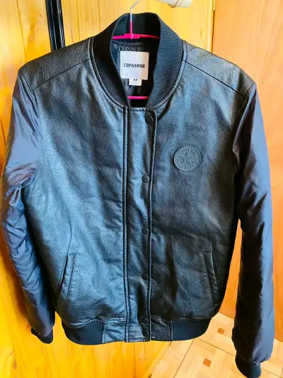 Chaqueta de cuero Converse All Star - miniatura 3