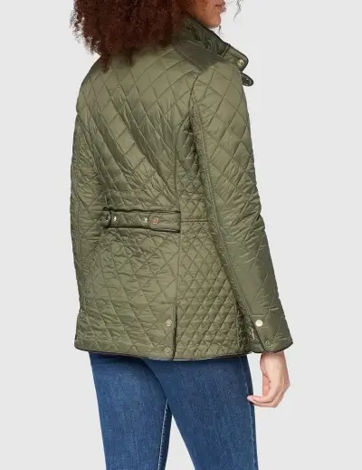 Chaqueta acolchada verde oliva - miniatura 1