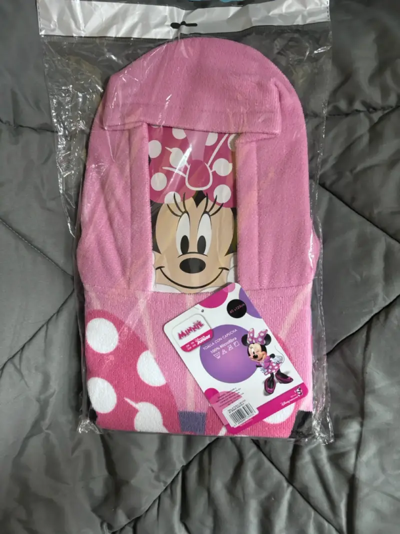 Toalla poncho infantil Minnie - 3