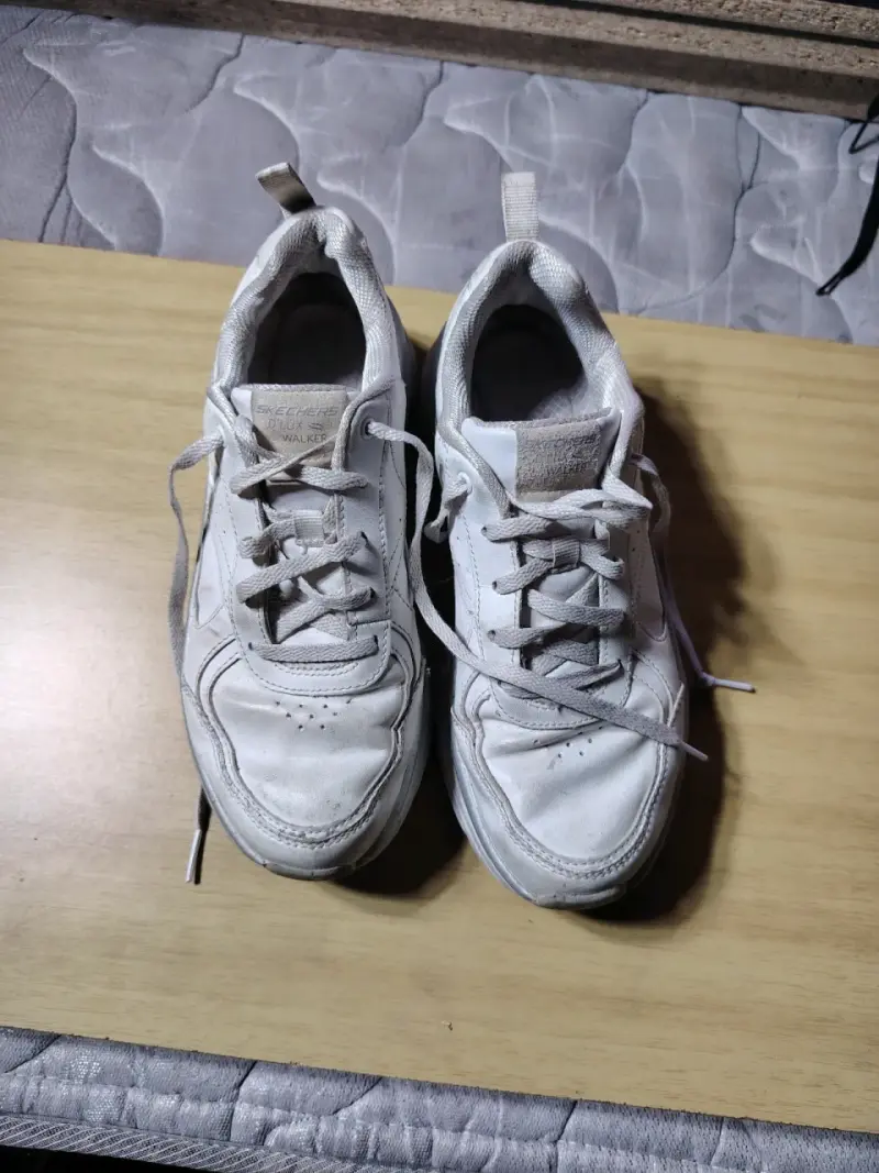 Zapatillas blancas Skechers D'Lites - 2
