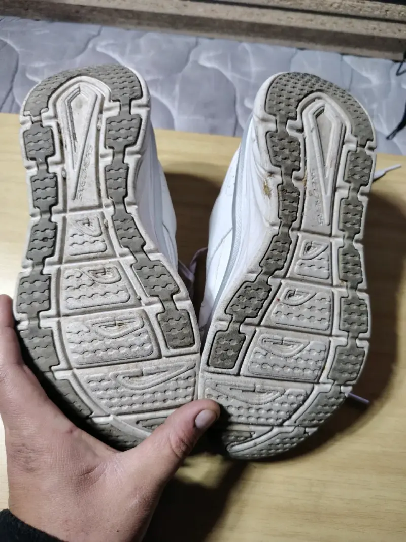 Zapatillas blancas Skechers D'Lites - 3