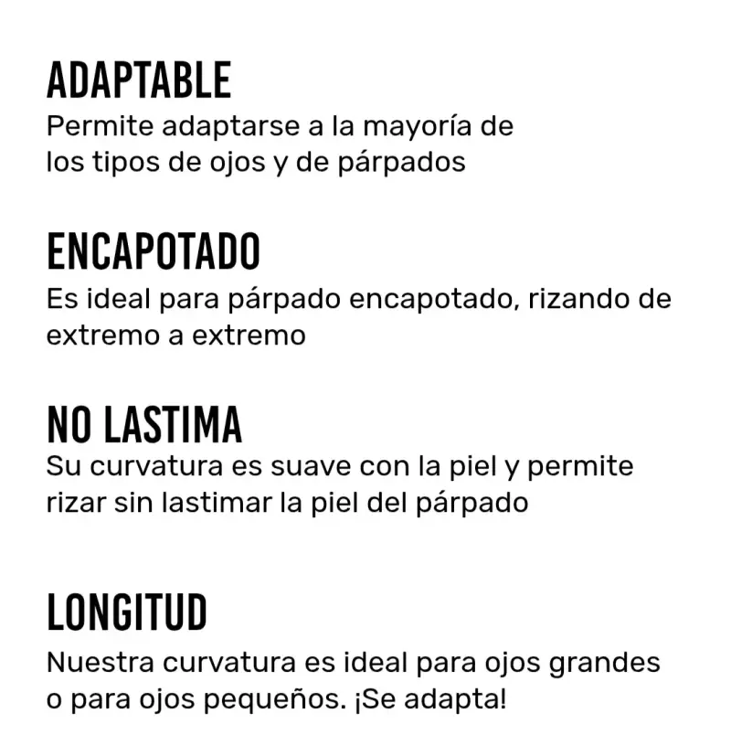 Rizador de pestañas dorado - 2