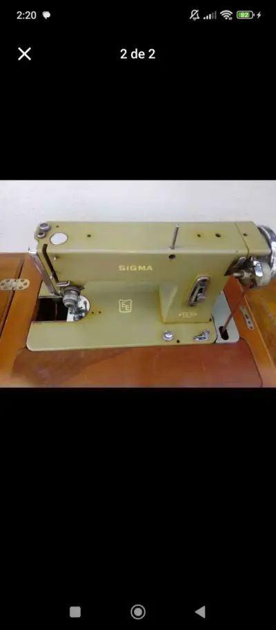 Máquina de coser Sigma vintage - miniatura 1
