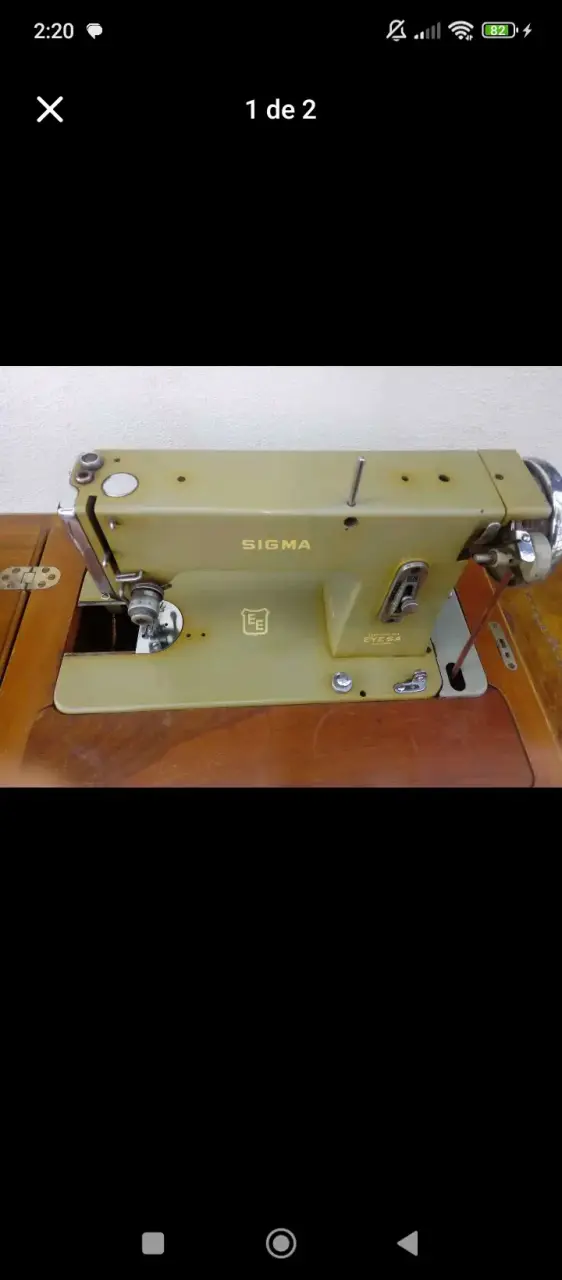 Máquina de coser Sigma vintage - 2