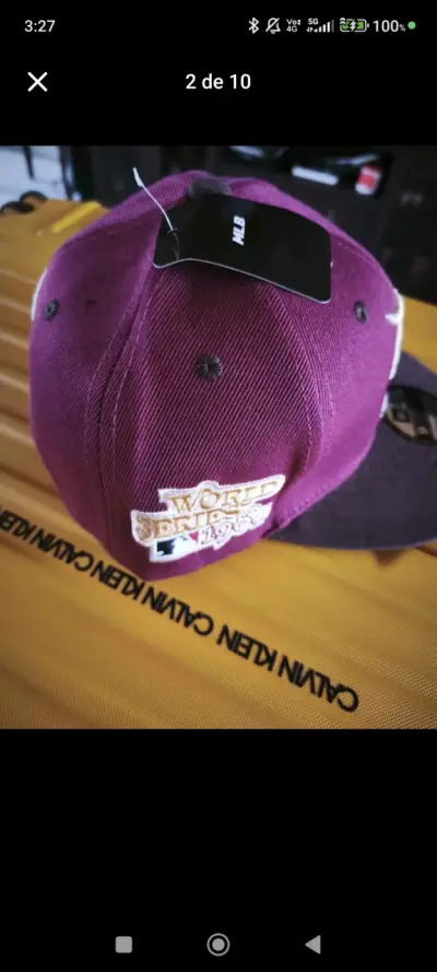 Gorra New Era morada - miniatura 2