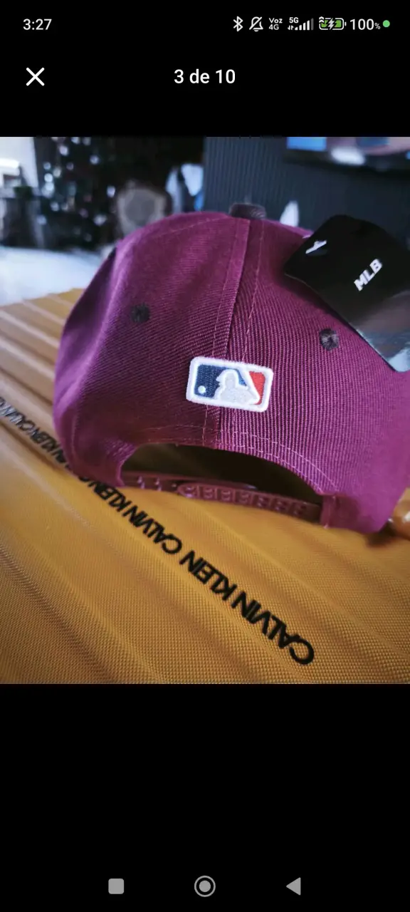Gorra New Era morada - 3