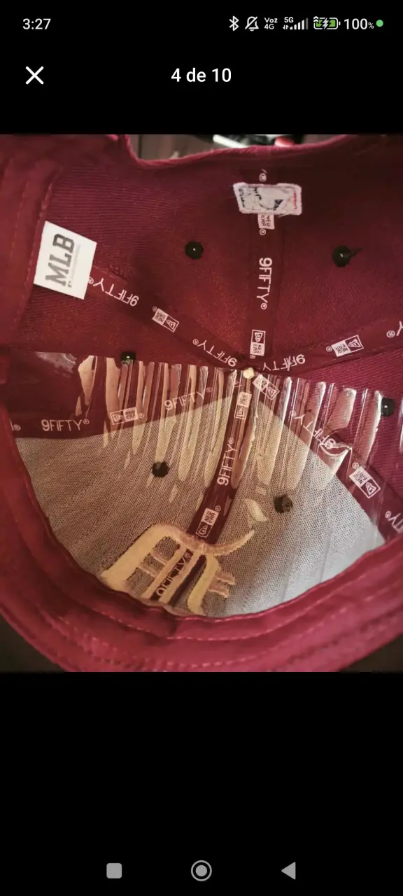 Gorra New Era morada - 4