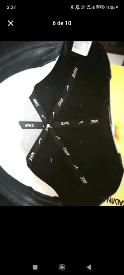 Gorra negra Nike - miniatura 2