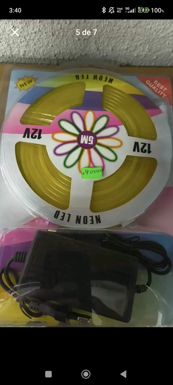 Tira de LED neon 12V 5M - 3