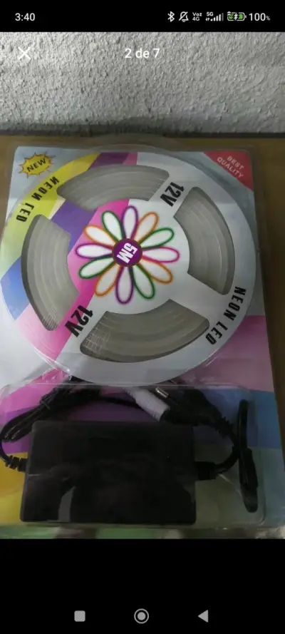 Tira de LED neon 12V 5M - miniatura 6
