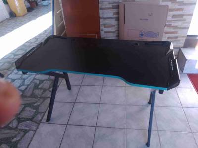 Escritorio gaming negro modern - miniatura 6