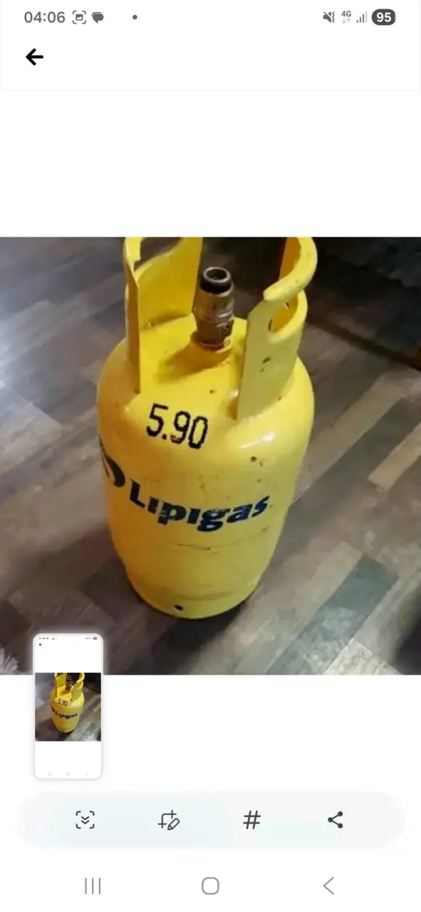 Balón de gas Lipigas 5.90 kg - 1