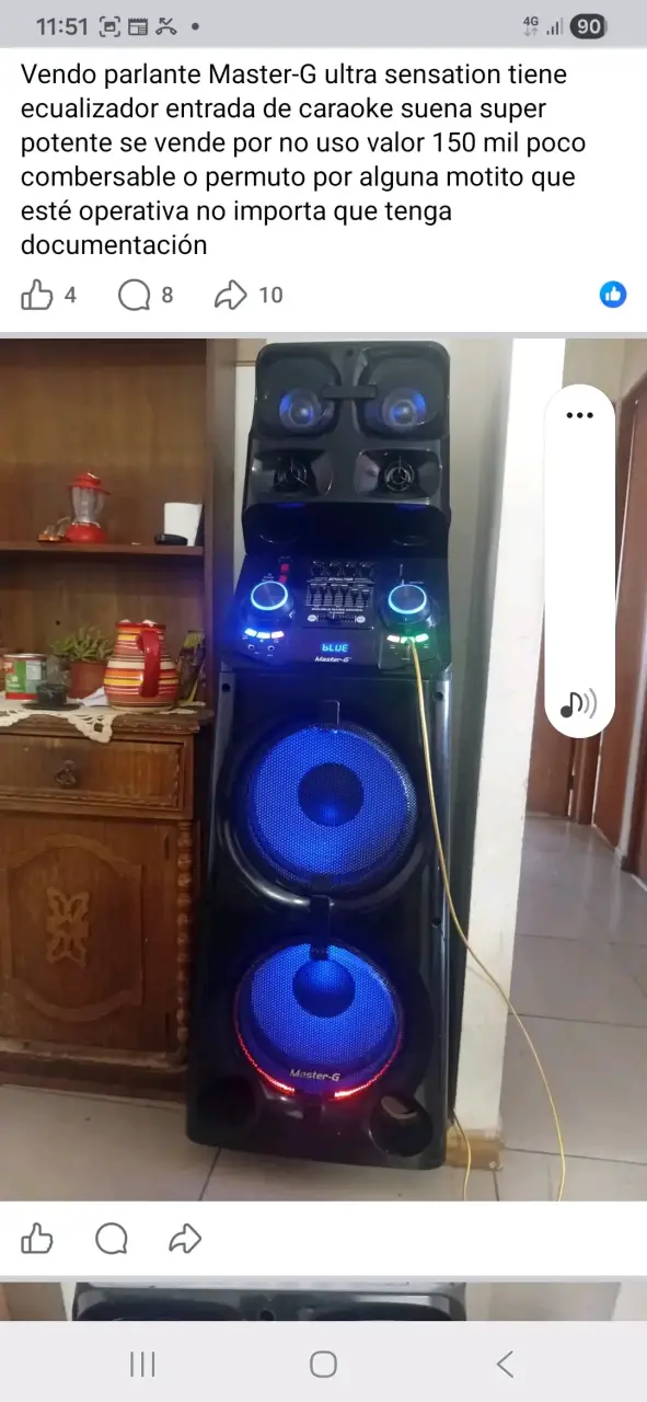 Parlante Master-G ultra potente - 1