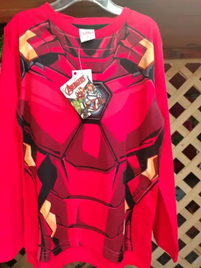 Polera niño Iron Man roja - miniatura 1
