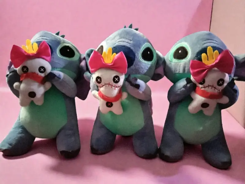 Trío de peluches Kuromi - 3