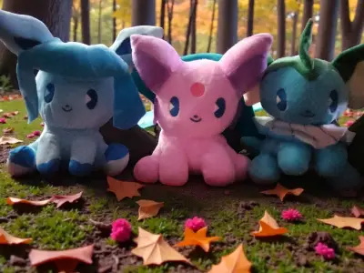 Trío de peluches Kuromi - miniatura 4