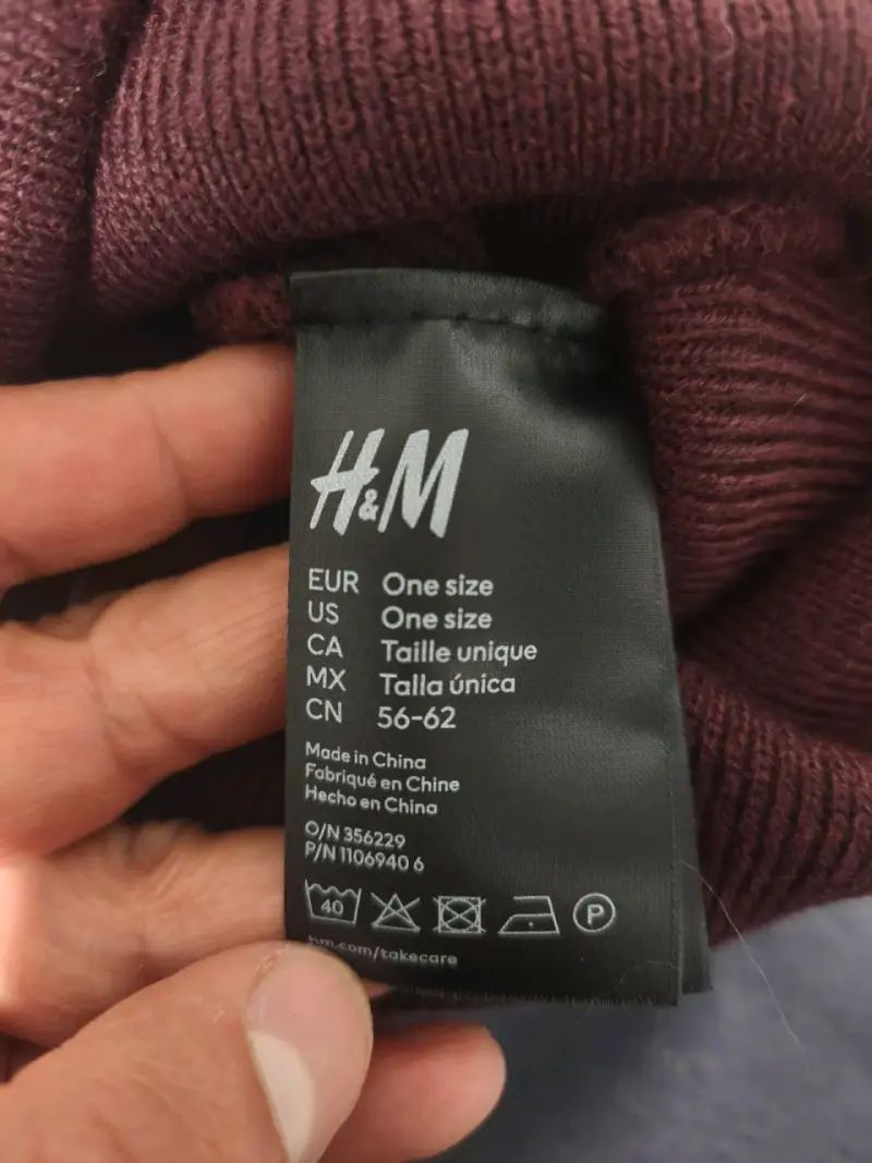 ✨Gorro Unisex, H&M, Talla Única✨ - 2