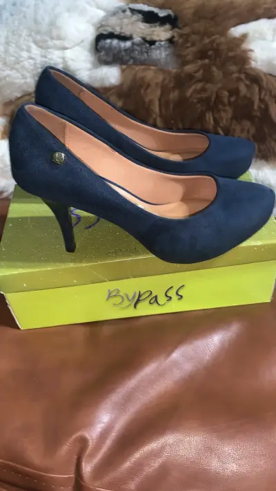 Zapatos tacón azul Vizzano - miniatura 2