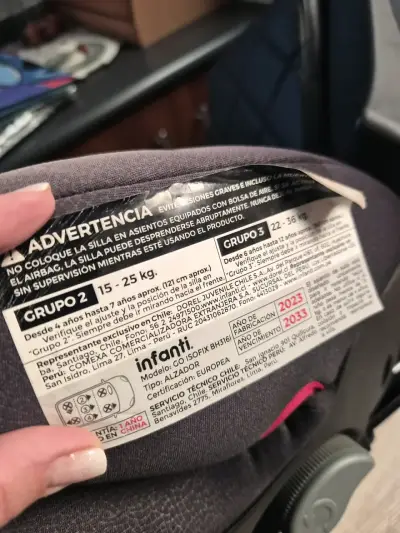 Asiento elevador para niño Infanti - miniatura 2