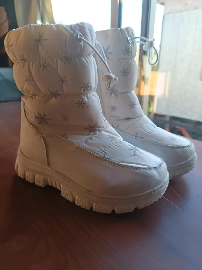Botas blancas de nieve para niños num 33 - 1