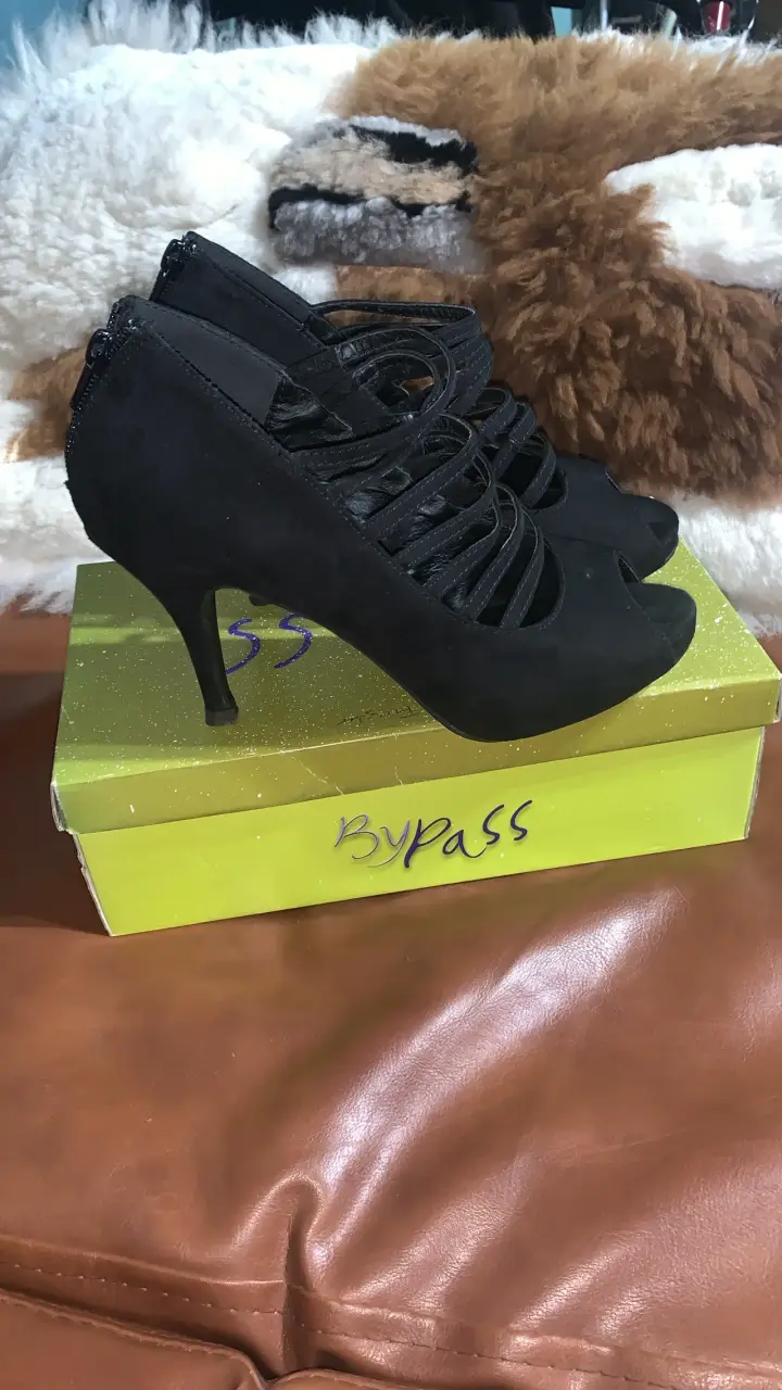 Zapatos de taco alto negros - 1