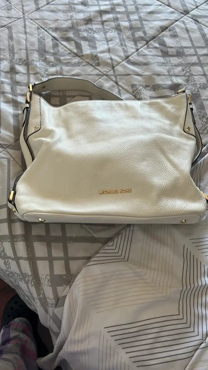 Cartera blanca Michael Kors - 1